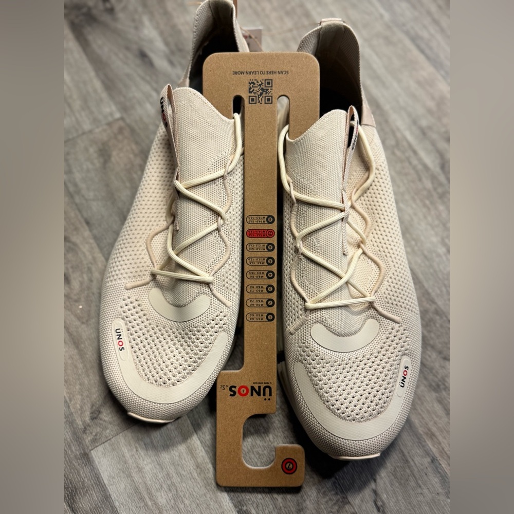 Unos Neillum #7 Beige Sneakers - Mens Size 12.5-13.5 M MSRP $50 NWT‎